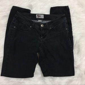 Black jeggings size 5 w/28” inseam